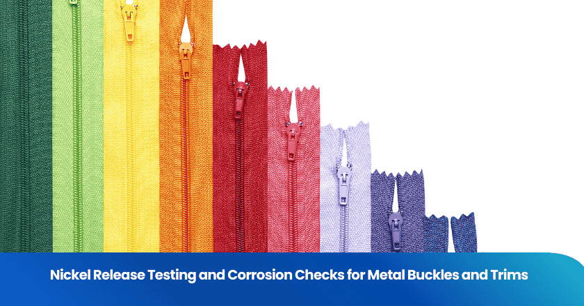 Nickel Release Testing and Corrosion Checks for Metal Buckles and Trims